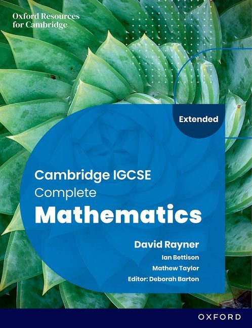 Cambridge IGCSE Complete Mathematics Extended Student Book 6 - Paperback by Books by splitShops