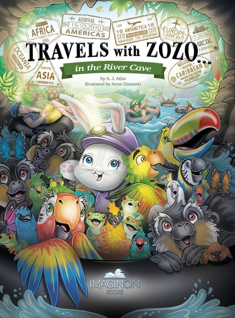 Travels with Zozo...in the River Cave - Hardcover by Books by splitShops