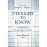 The Right to Know: Transparency for an Open World