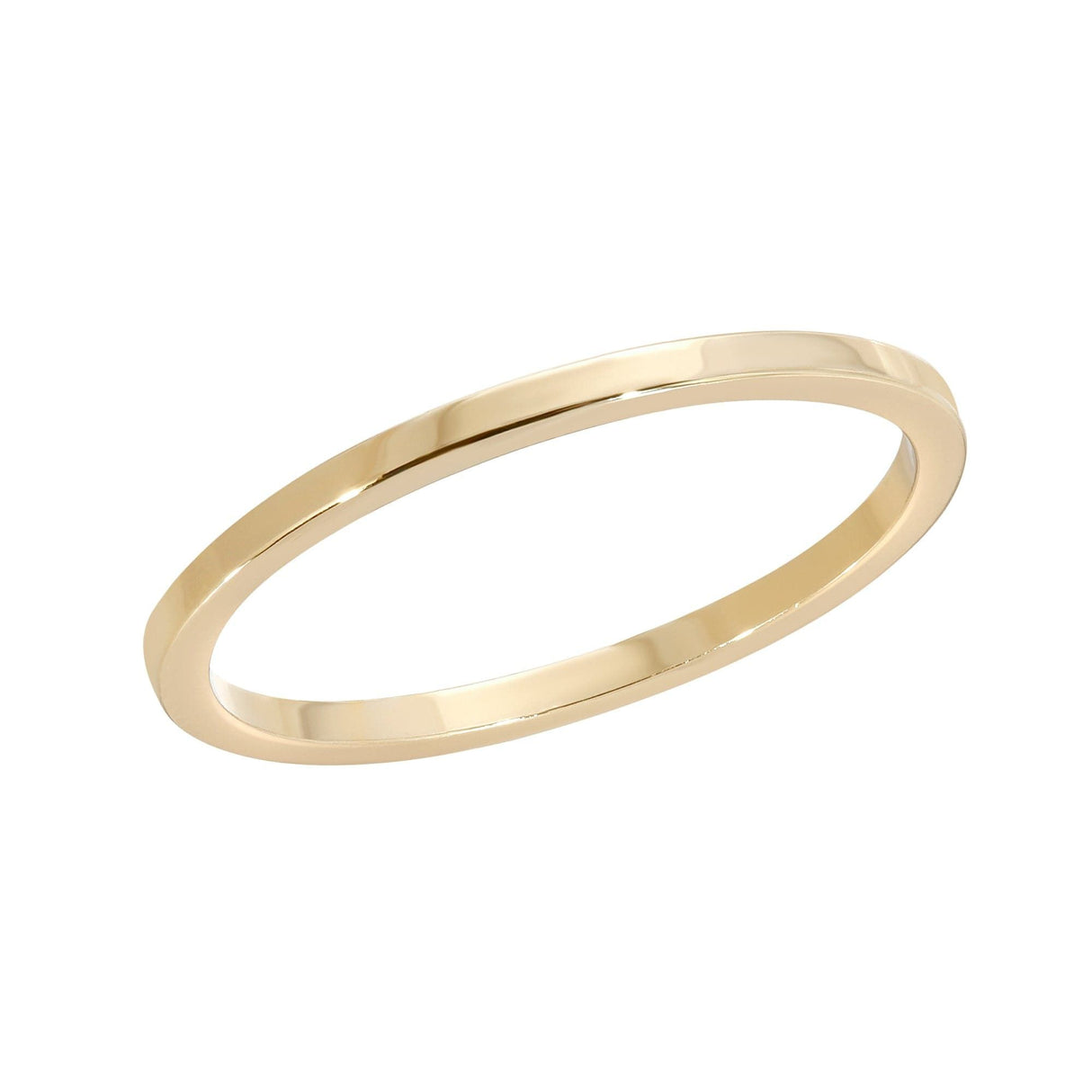 1mm Flat Ring by eklexic jewelry