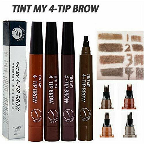 1Ps Microblading Eyebrow Pen Waterproof Fork Tip Tattoo Long Last Eyebrow Pencil by Plugsus Home Furniture