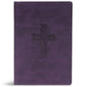 KJV Rainbow Study Bible, Purple Leathertouch