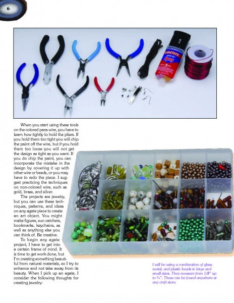 Beads & Agate Jewelry To Create Yourself by Schiffer Publishing