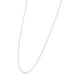 .925 Sterling Silver 0.7mm Slim and Dainty Unisex 18" Inch Ball Bead Chain Necklace by Infinite Jewels