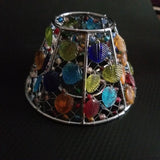 Handmade colored glass Tea Light candle holder by OMSutra