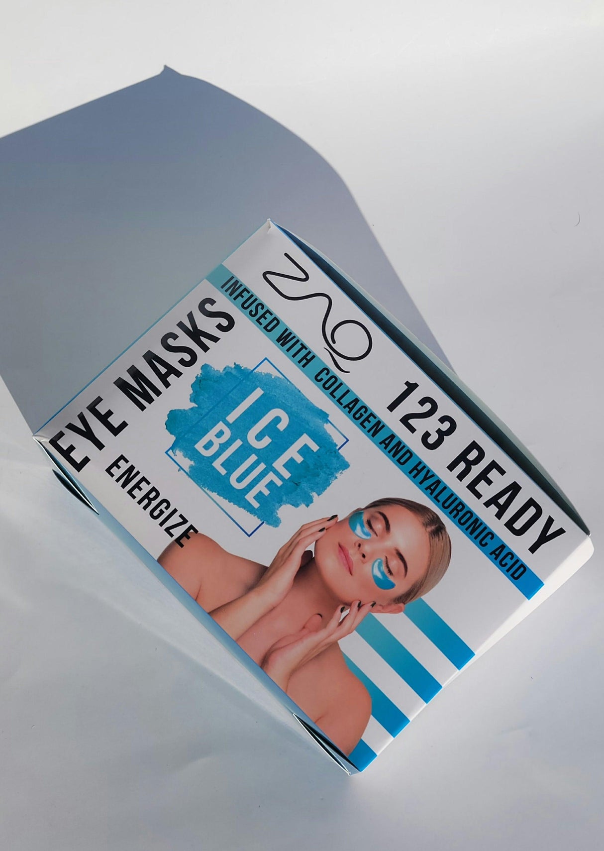 123 Ready ICE BLUE ENERGIZE GEL EYE PATCHES by ZAQ Skin & Body