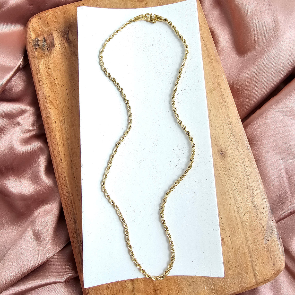 Luxe Gold Rope Chain - 16" by Spiffy & Splendid