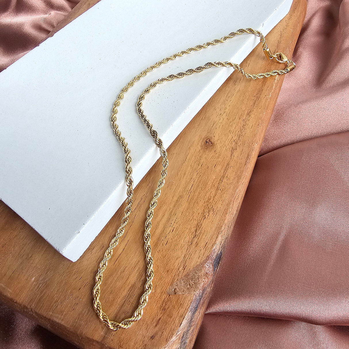 Luxe Gold Rope Chain - 20" by Spiffy & Splendid