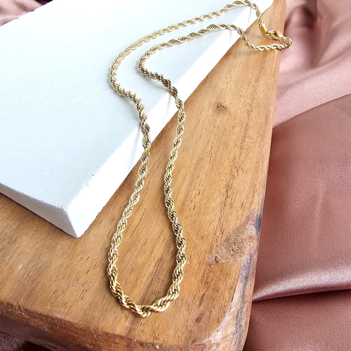 Luxe Gold Rope Chain - 20" by Spiffy & Splendid