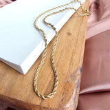 Luxe Gold Rope Chain - 16" by Spiffy & Splendid