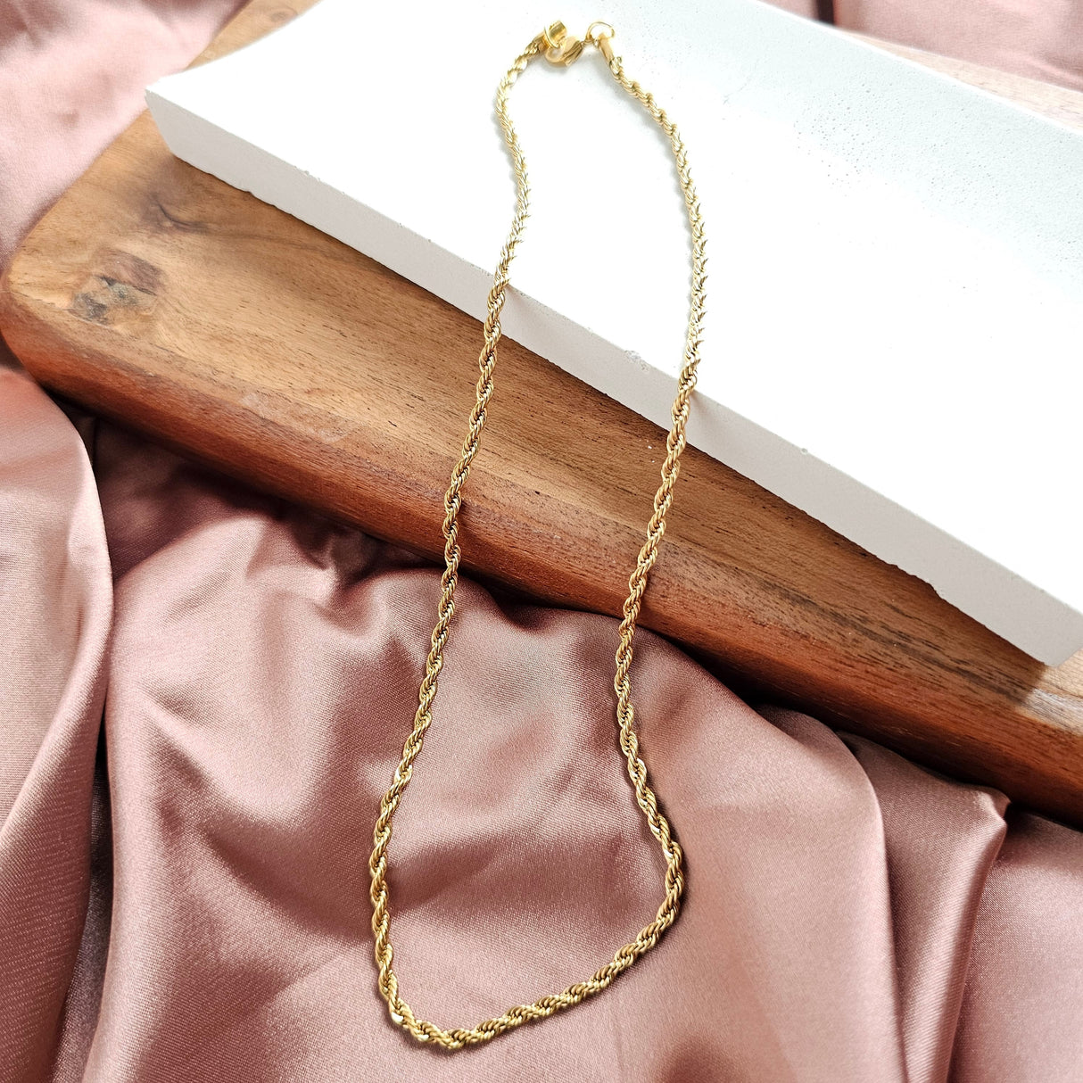 Luxe Gold Rope Chain - 20" by Spiffy & Splendid