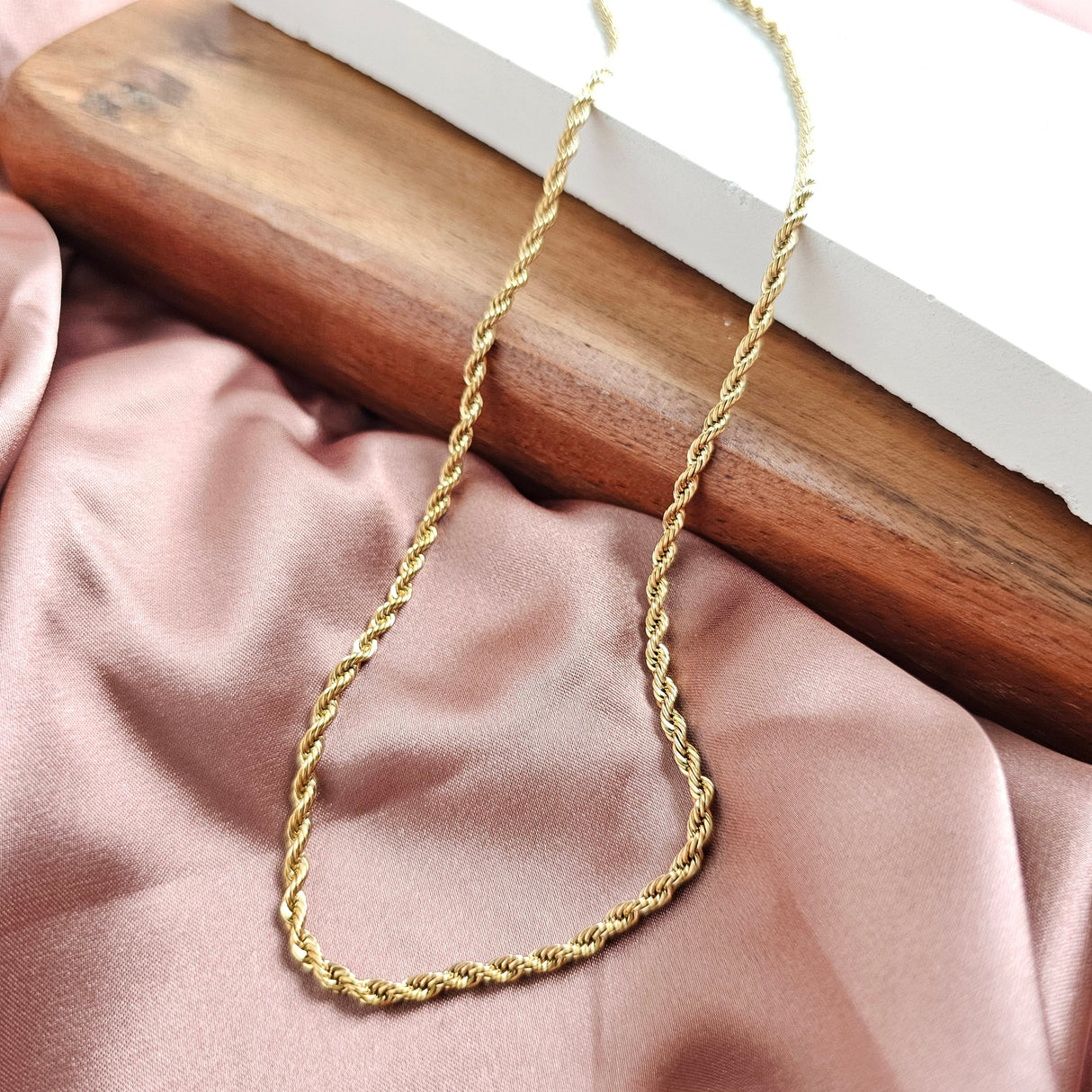 Luxe Gold Rope Chain - 20" by Spiffy & Splendid