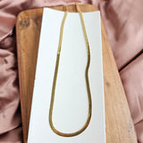 Luxe Gold Herringbone Chain - 20" by Spiffy & Splendid