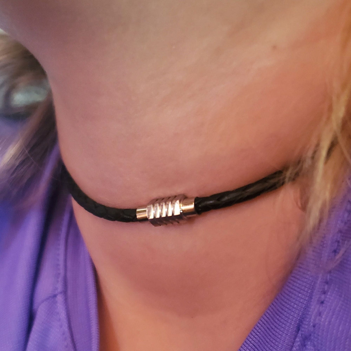 3mm Bolo Leather Snap Off Chokers by Alexa Martha Designs