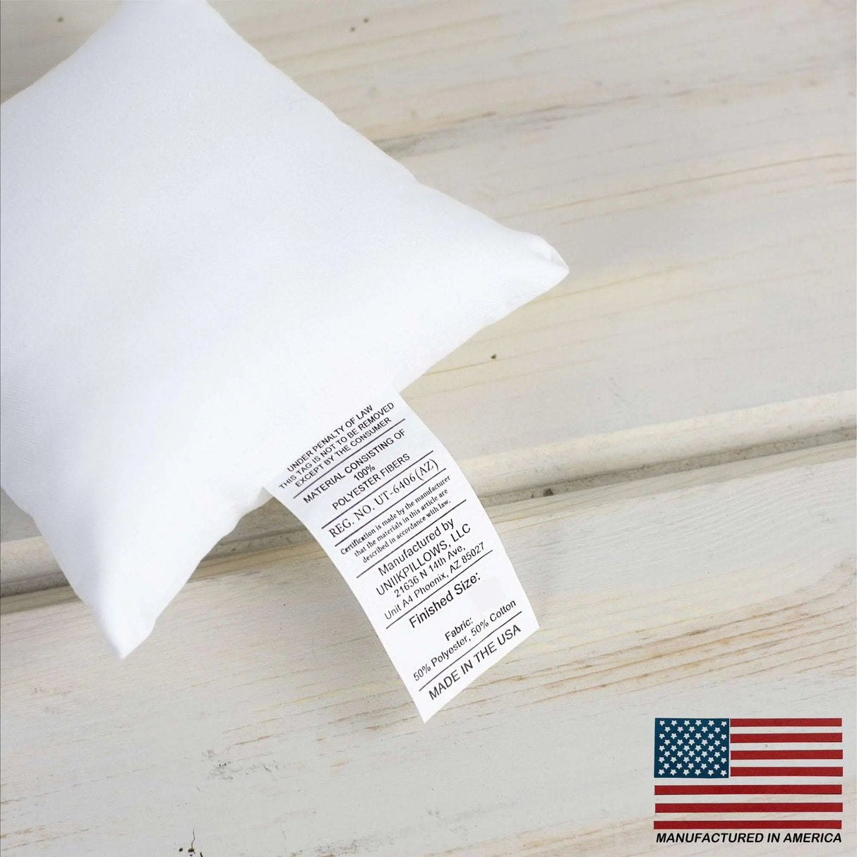 20x20 | Square Angel Hair Insert | Indoor Outdoor Down Alternative Hypoallergenic Pillow Insert | Quality Insert | Premium Insert by UniikPillows