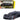 Lamborghini Terzo Millennio Dark Gray Metallic with Black Top and Carbon Accents 1/24 Diecast Model Car by Bburago