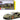 Lamborghini Sian FKP 37 Matt Green Metallic with Copper Wheels 1/24 Diecast Model Car by Bburago