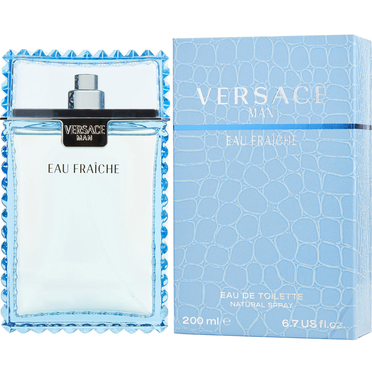 VERSACE MAN EAU FRAICHE by Gianni Versace - EDT SPRAY 6.7 OZ - Men