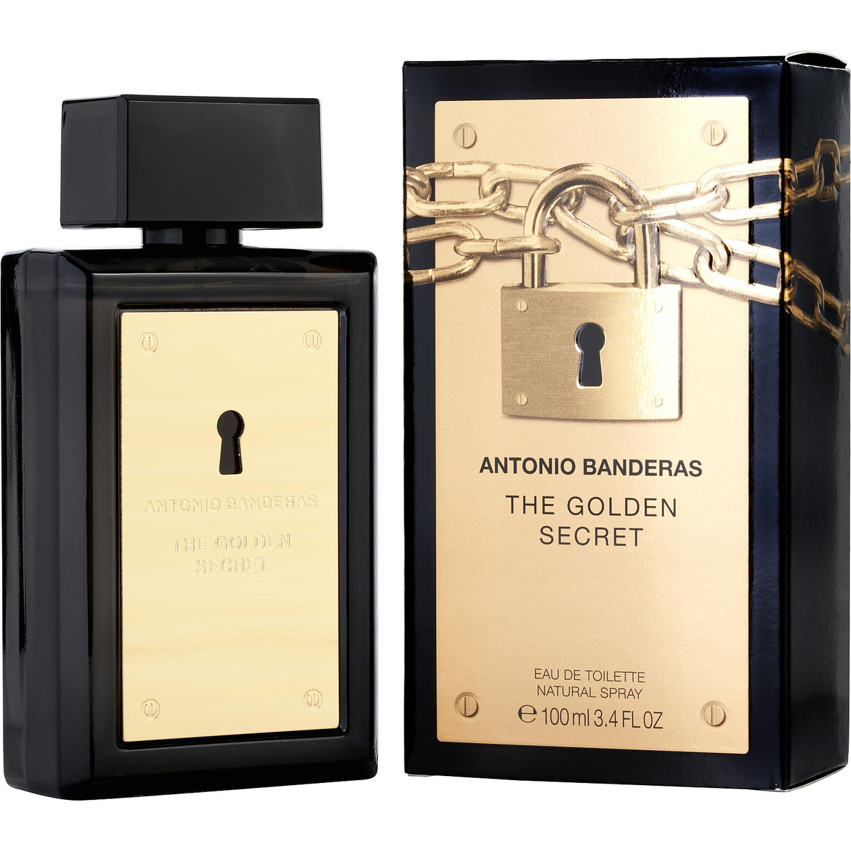 ANTONIO BANDERAS THE GOLDEN SECRET by Antonio Banderas - EDT SPRAY 3.4 OZ - Men