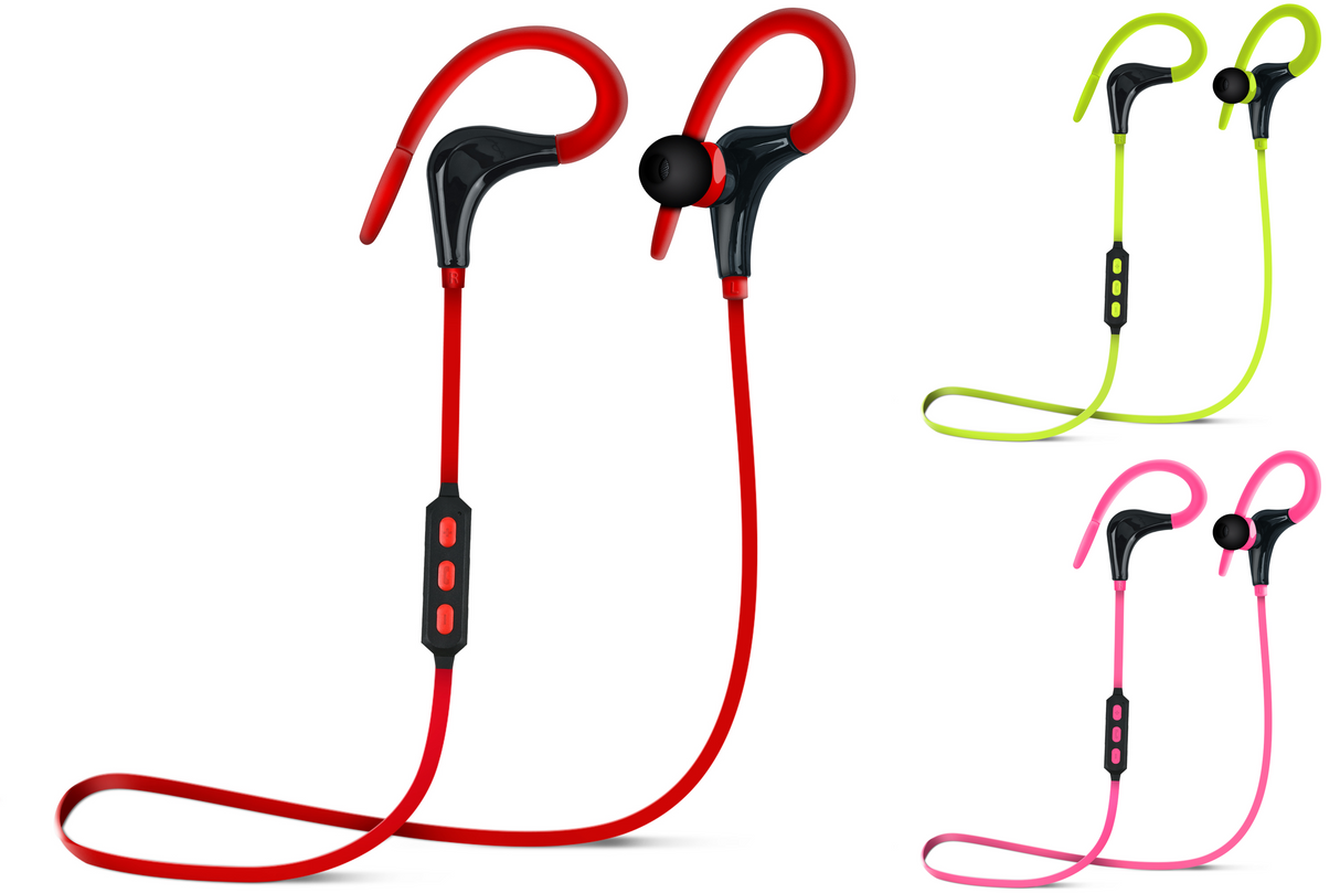 HyperGear Marathon Sport Wireless Bluetooth Earphones (MARPHONES-PRNT) by Jupiter Gear