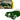 1951 Jaguar XK 120 Roadster Green 1/24 Diecast Model Car by Bburago