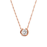 Solitaire Pendant with 18" Chain Necklace by MILOR COMMENTSOLD