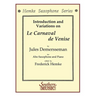 Le Carnaval de Venise (Carnival of Venice): Alto Sax