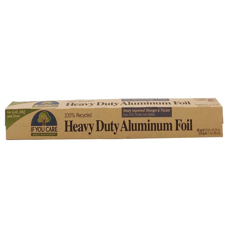 If You Care - Heavy Duty Aluminum Foil (30 SQ FT) by The Epicurean Trader