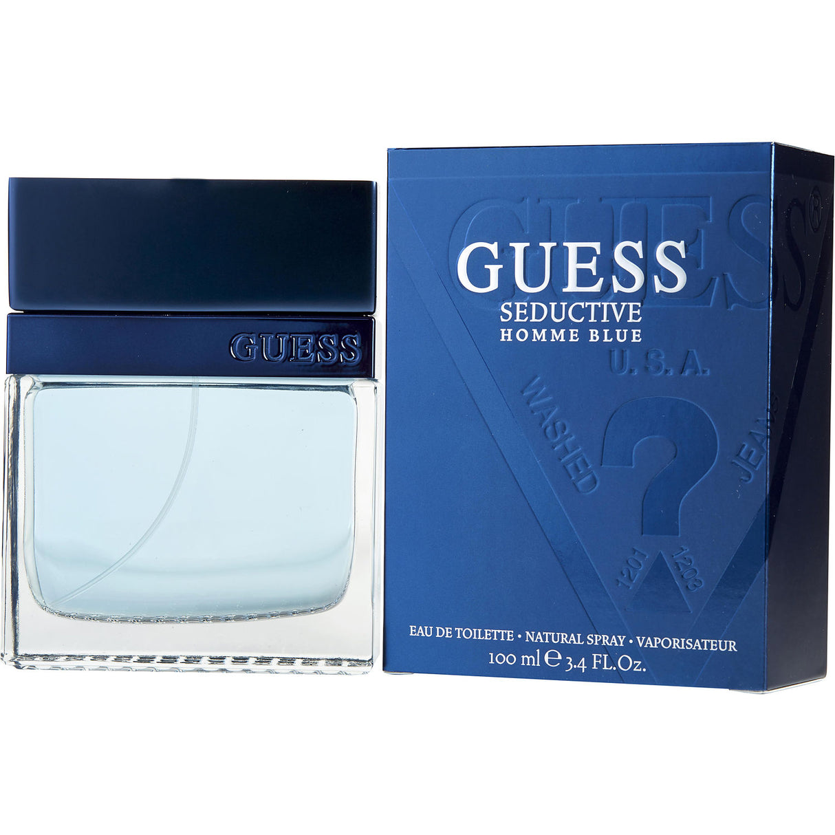 GUESS SEDUCTIVE HOMME BLUE by Guess - EDT SPRAY 3.4 OZ - Men