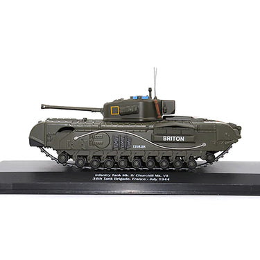 Infantry Tank Mk. IV Churchill Mk. VII "Briton" "UK 34th Tank Brigade France July 1944" 1/43 Diecast Model by AFVs of WWII