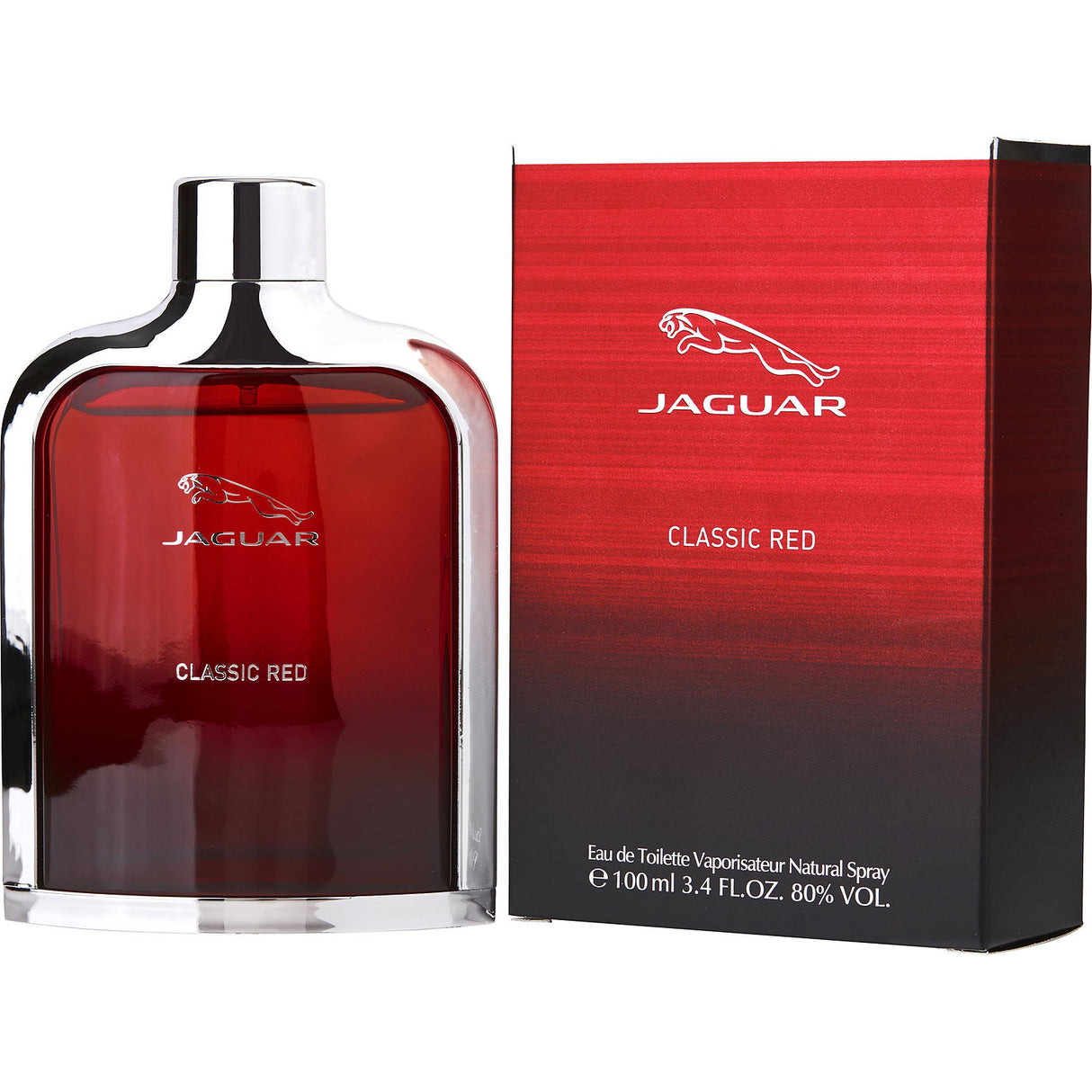 JAGUAR CLASSIC RED by Jaguar - EDT SPRAY 3.4 OZ - Men