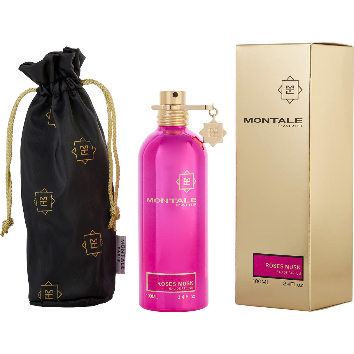 MONTALE PARIS ROSES MUSK by Montale - EAU DE PARFUM SPRAY 3.4 OZ - Women