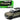 2020 Land Rover Defender Green Metallic with White Top "NEX Models" 1/26 Diecast Model Car by Welly