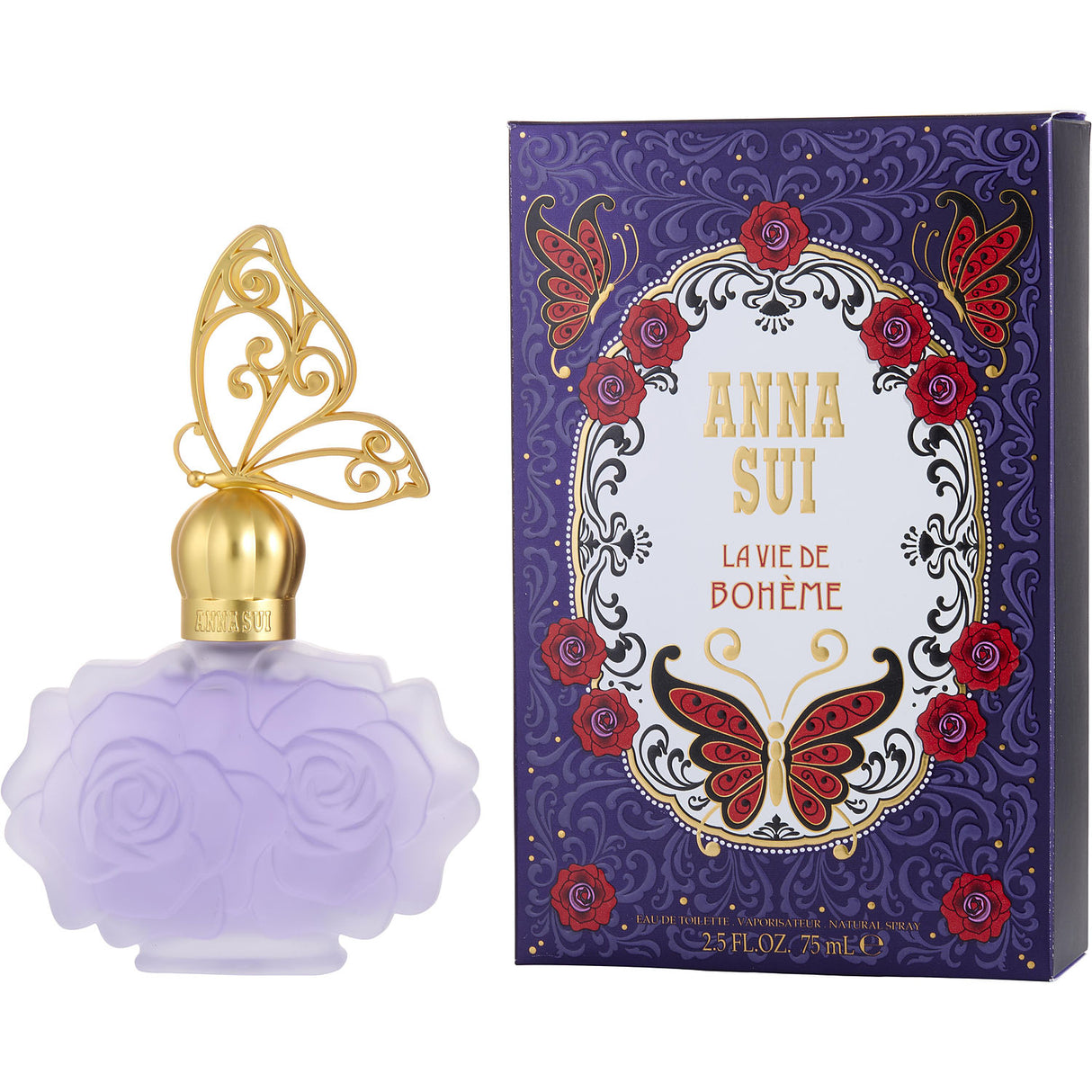 LA VIE DE BOHEME by Anna Sui - EDT SPRAY 2.5 OZ - Women