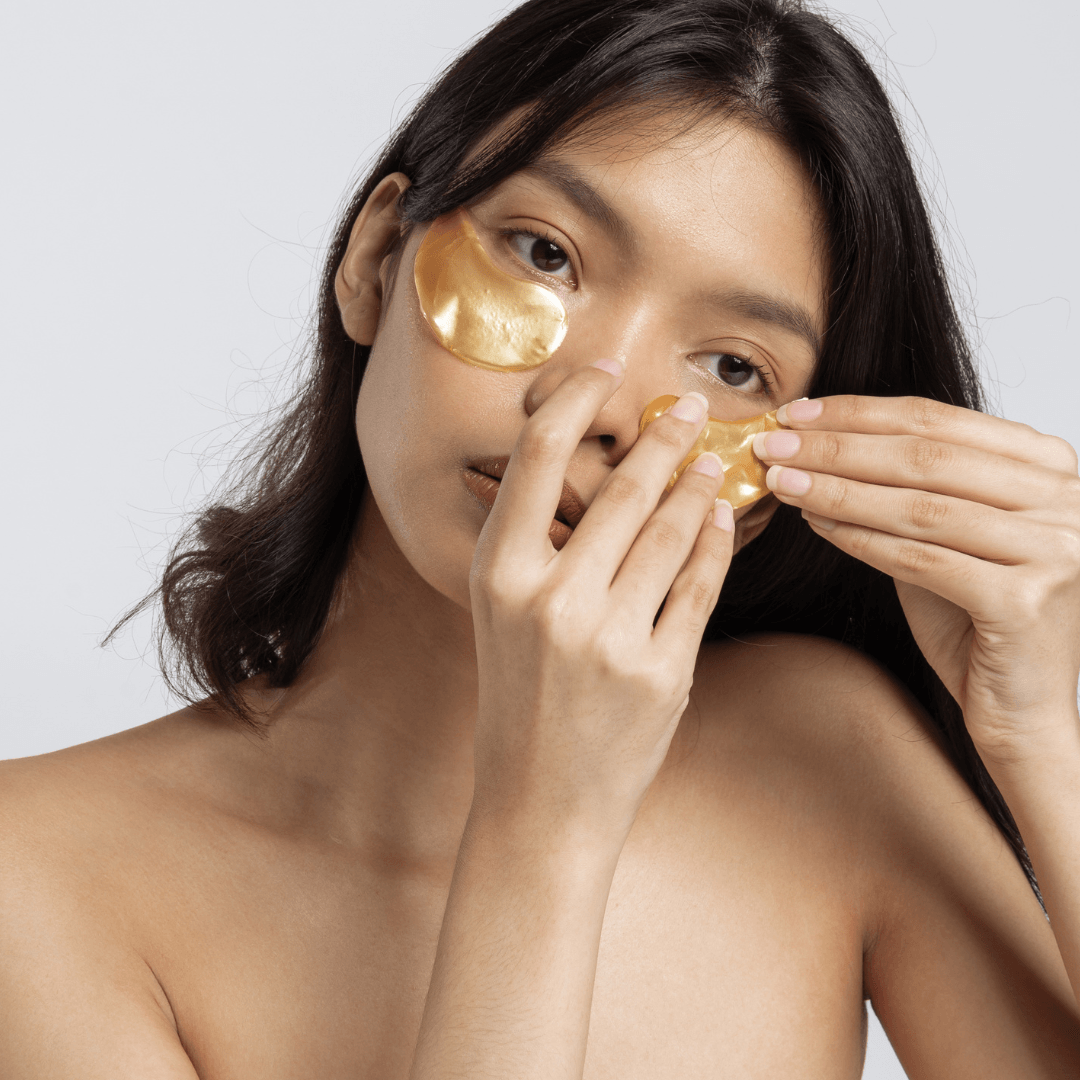 123 Ready 24K GOLD LIFT & FIRM GEL EYE PATCHES by ZAQ Skin & Body