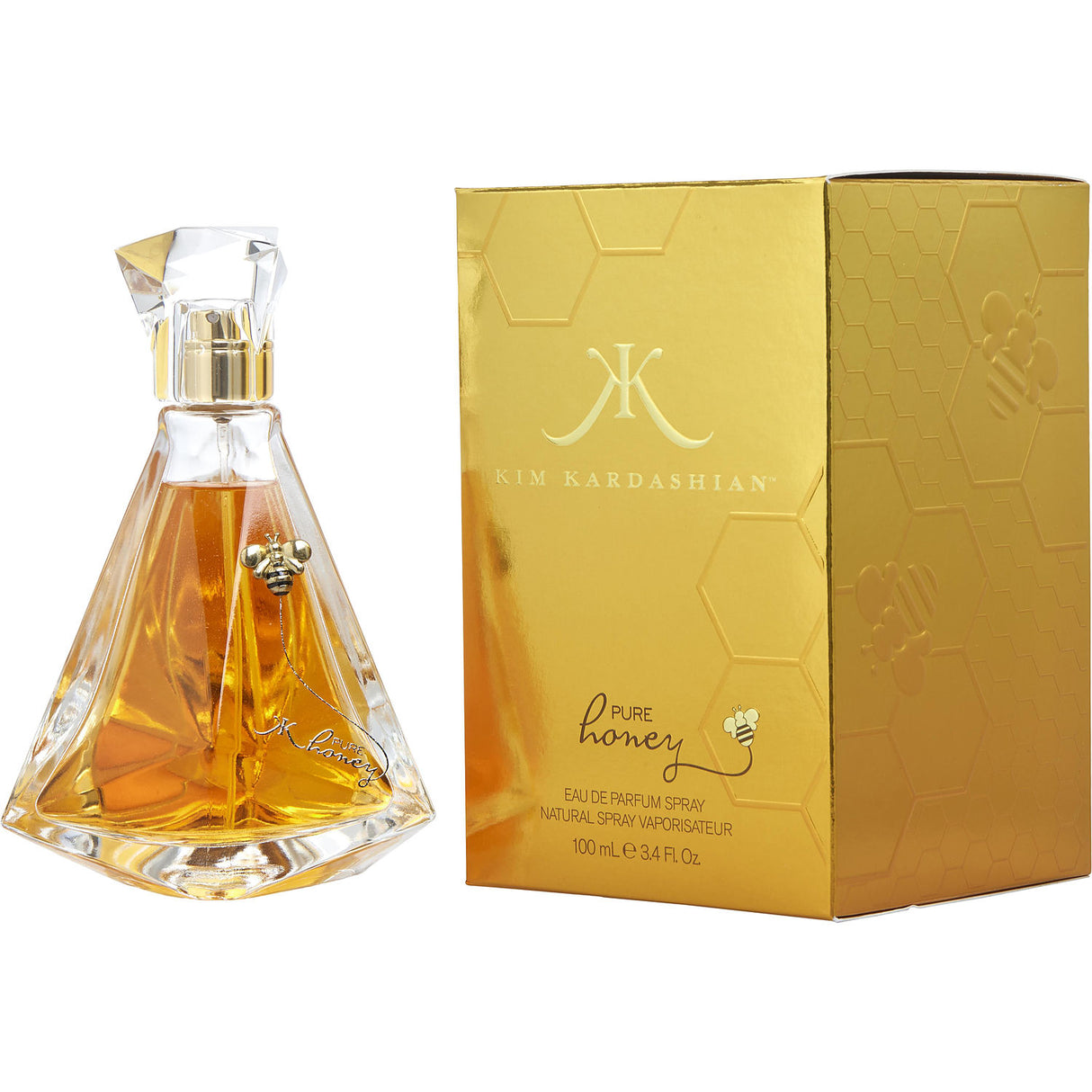 KIM KARDASHIAN PURE HONEY by Kim Kardashian - EAU DE PARFUM SPRAY 3.4 OZ - Women