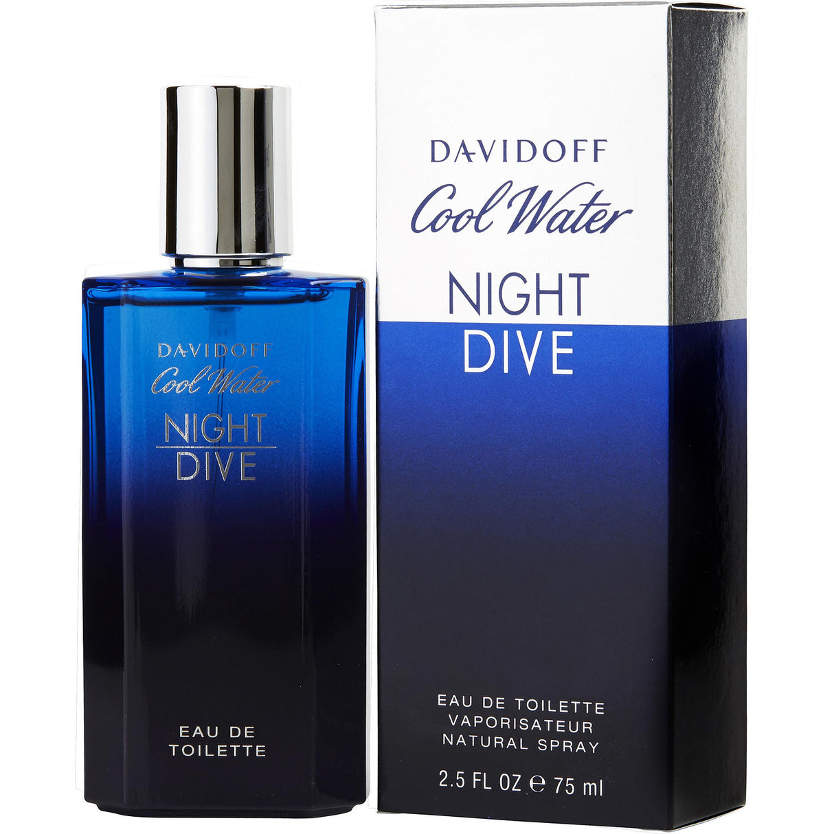 COOL WATER NIGHT DIVE by Davidoff - EDT SPRAY 2.5 OZ - Men