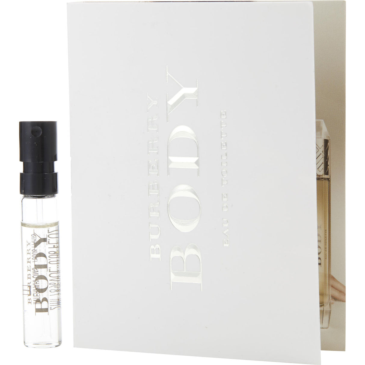 BURBERRY BODY by Burberry - EDT SPRAY VIAL ON CARD - Women