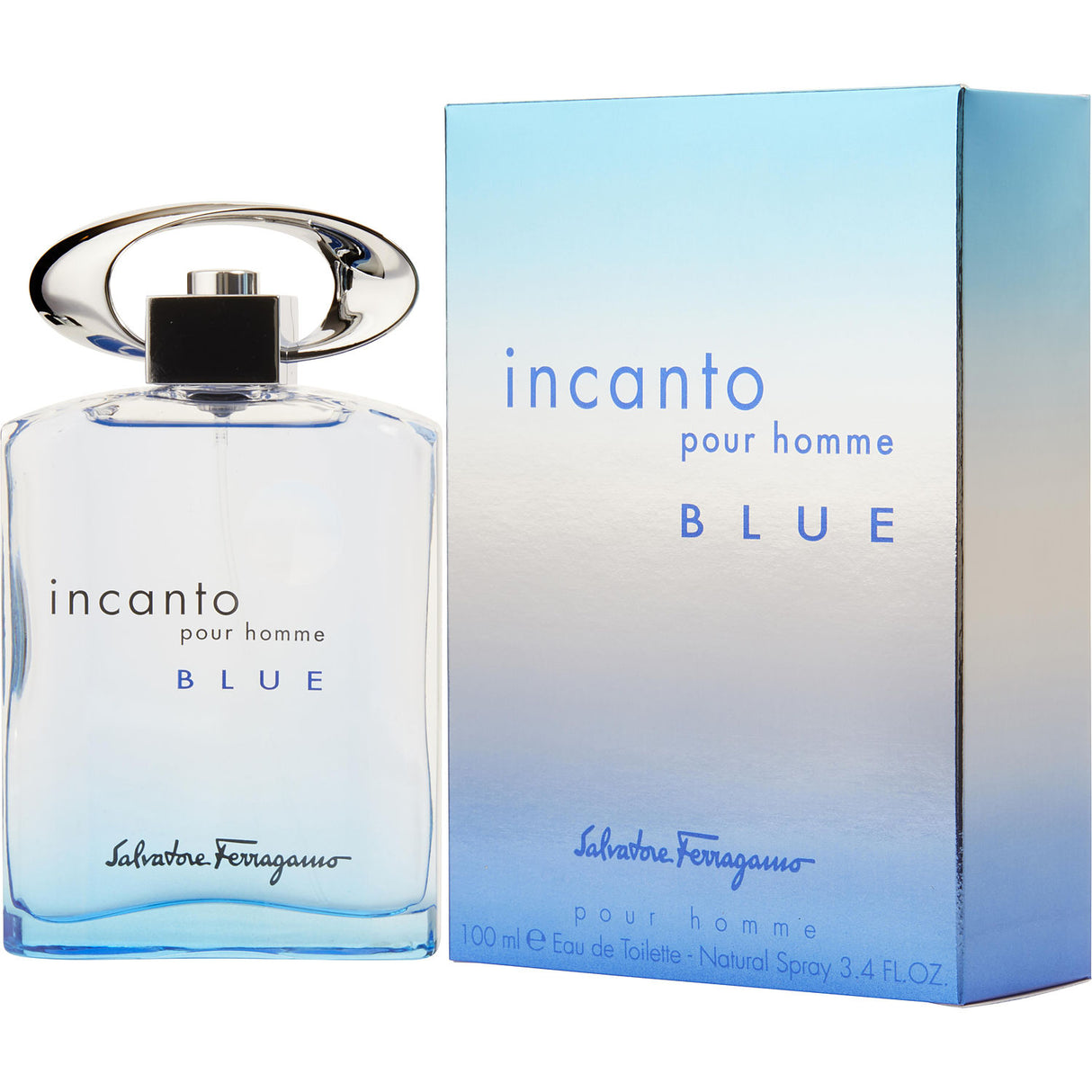 INCANTO BLUE by Salvatore Ferragamo - EDT SPRAY 3.4 OZ - Men