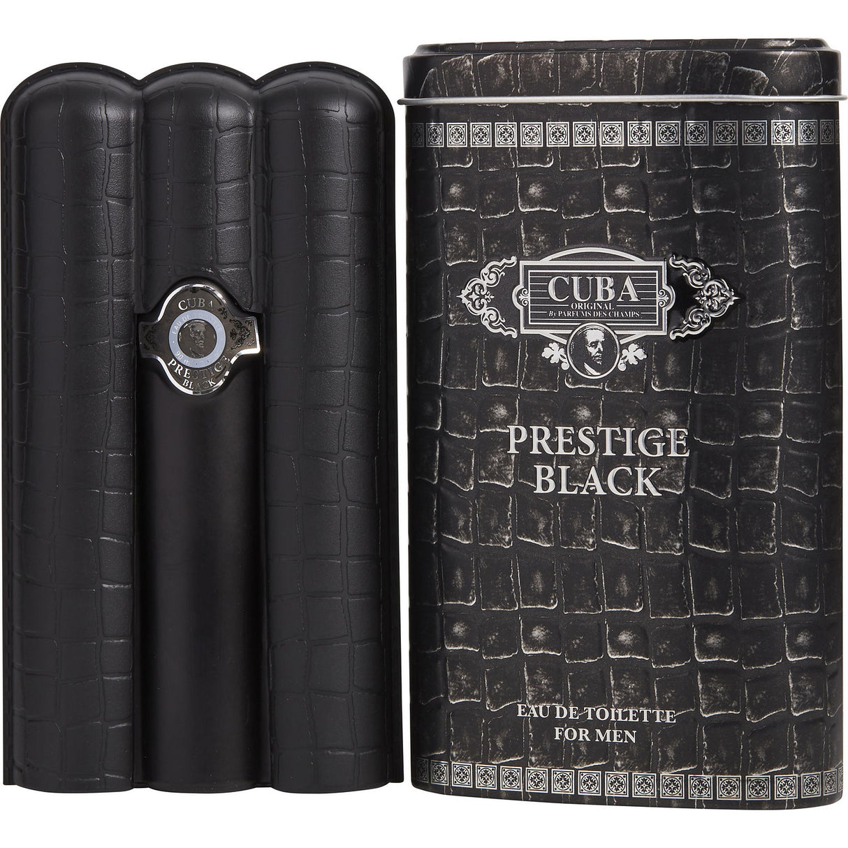 CUBA PRESTIGE BLACK by Cuba - EDT SPRAY 3 OZ - Men