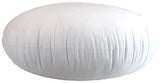 28" | 26" | 24" | 22" Hypoallergenic Polyester Cotton Cover Filled Round Pillow Insert by UniikPillows