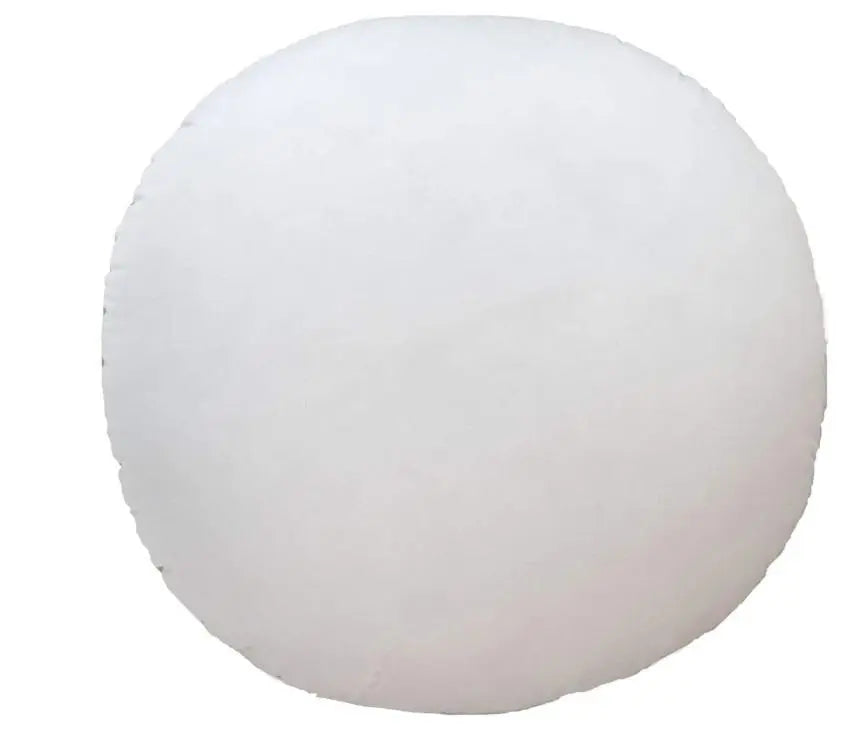 28" | 26" | 24" | 22" Hypoallergenic Polyester Cotton Cover Filled Round Pillow Insert by UniikPillows