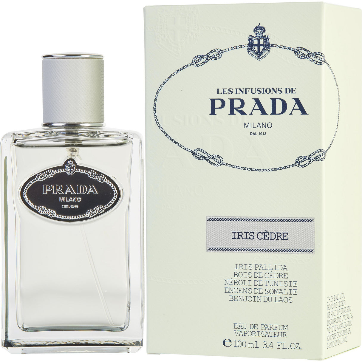 PRADA INFUSION IRIS CEDRE by Prada - EAU DE PARFUM SPRAY 3.4 OZ - Women