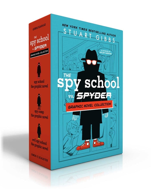 The Spy School vs. Spyder Graphic Novel Collection (Boxed Set): Spy School the Graphic Novel; Spy Camp the Graphic Novel; Evil Spy School the Graphic - Hardcover by Books by splitShops