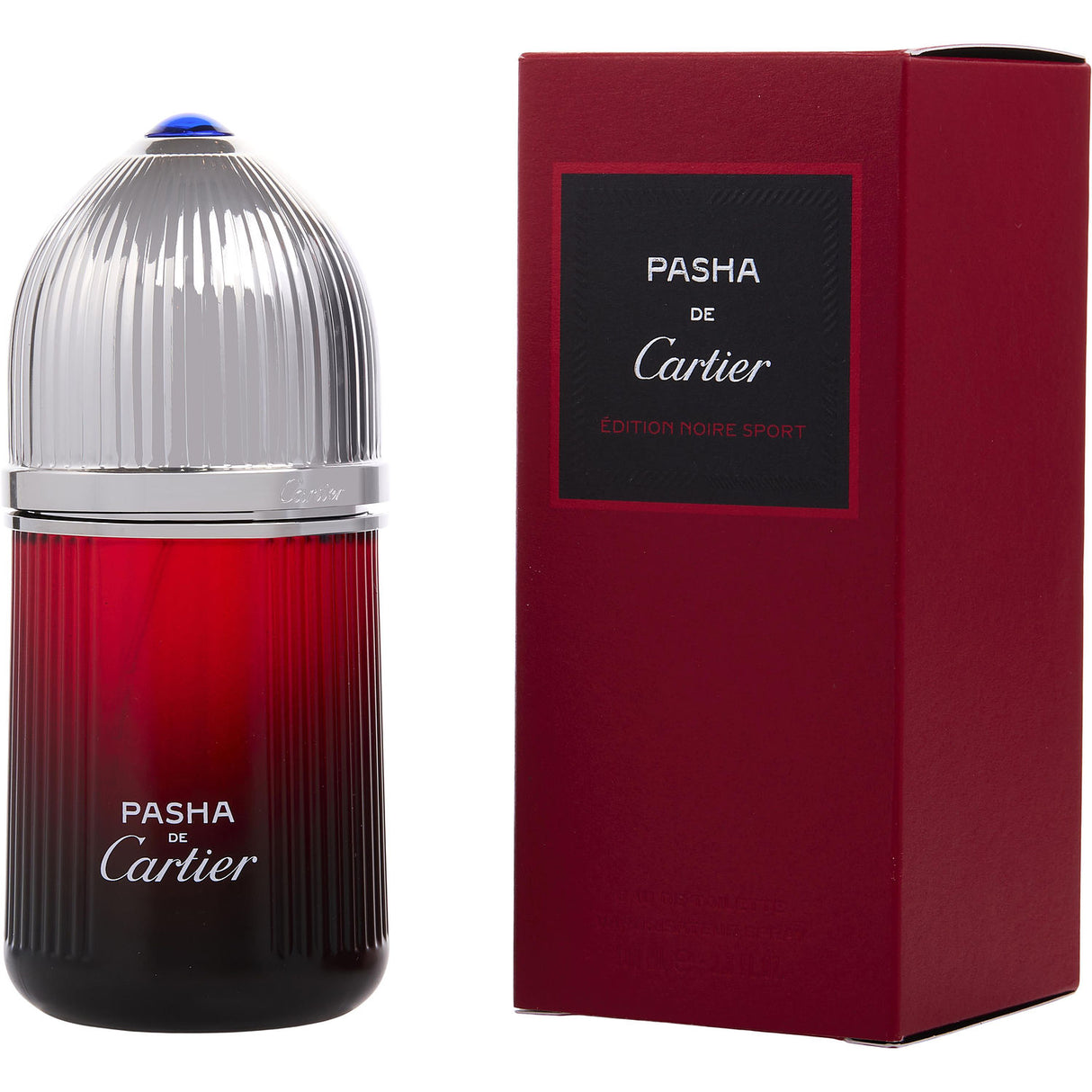 PASHA DE CARTIER EDITION NOIRE SPORT by Cartier - EDT SPRAY 3.3 OZ - Men