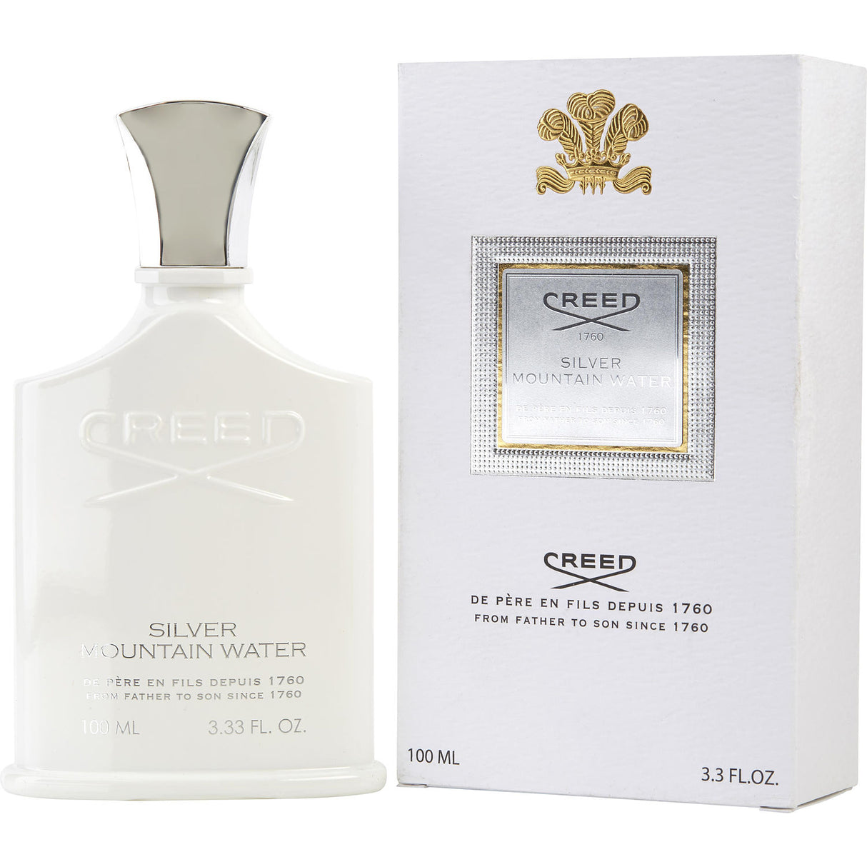 CREED SILVER MOUNTAIN WATER by Creed - EAU DE PARFUM SPRAY 3.3 OZ - Men