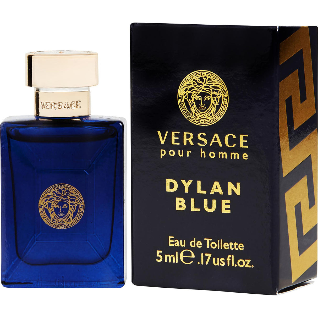 VERSACE DYLAN BLUE by Gianni Versace - EDT 0.17 OZ MINI - Men