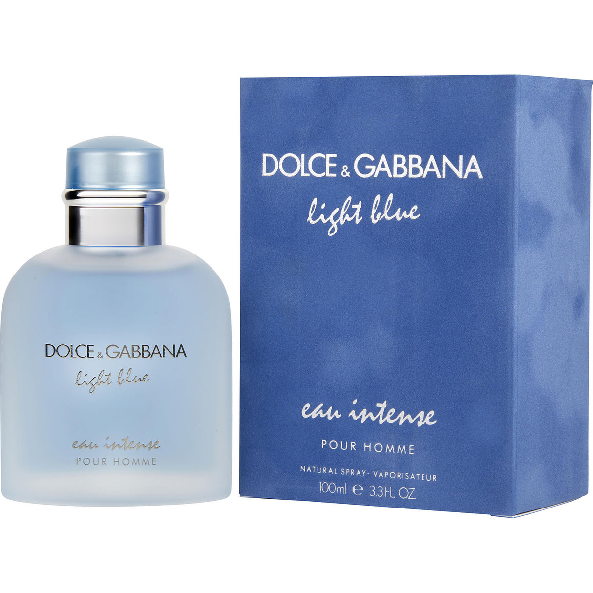 D & G LIGHT BLUE EAU INTENSE by Dolce & Gabbana - EAU DE PARFUM SPRAY 3.3 OZ - Men