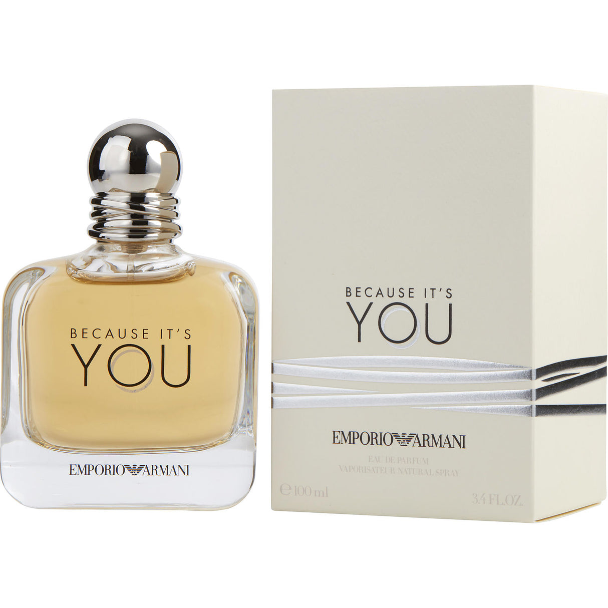 EMPORIO ARMANI BECAUSE IT'S YOU by Giorgio Armani - EAU DE PARFUM SPRAY 3.4 OZ - Women