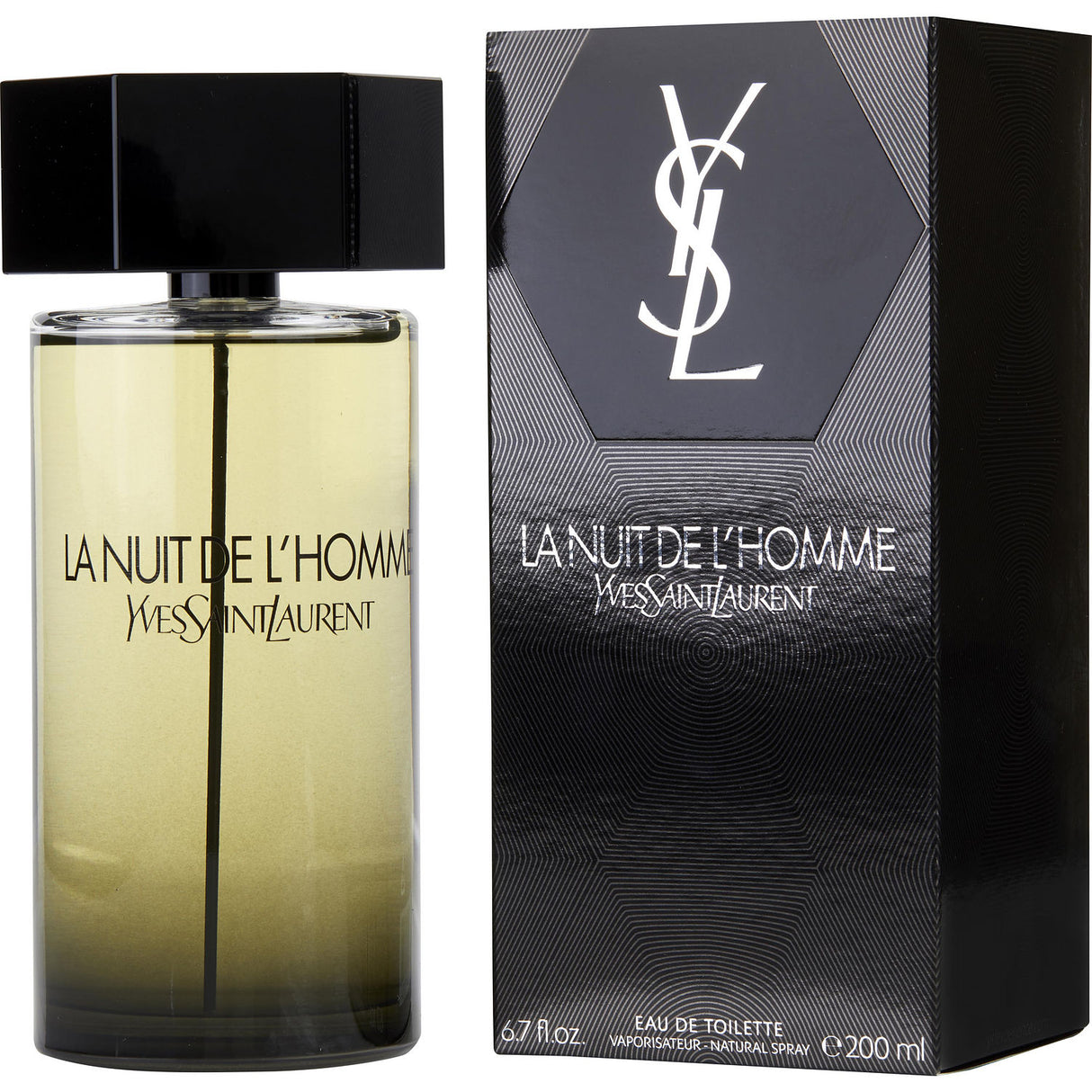 LA NUIT DE L'HOMME YVES SAINT LAURENT by Yves Saint Laurent - EDT SPRAY 6.7 OZ (NEW PACKAGING) - Men